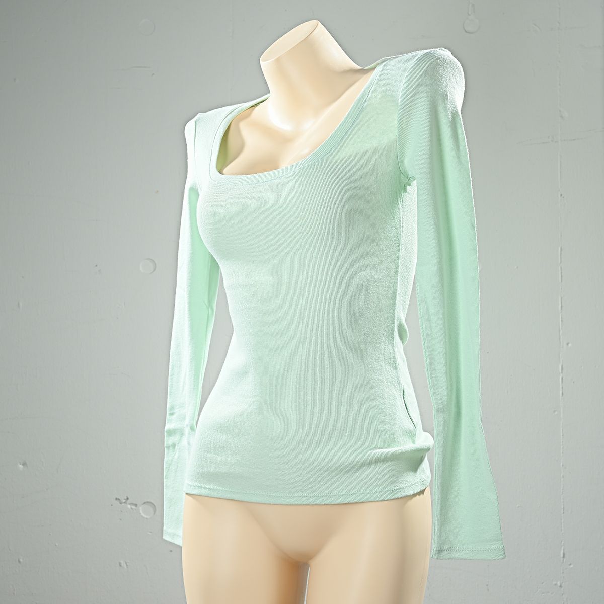 PredatorRatデザイン オリジナルカットソー長袖〈ミントグリーン〉