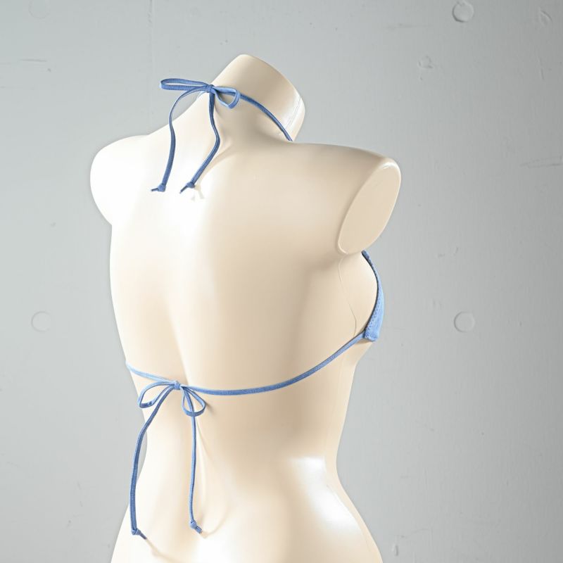 スポーツブラ ソフトデニム素材