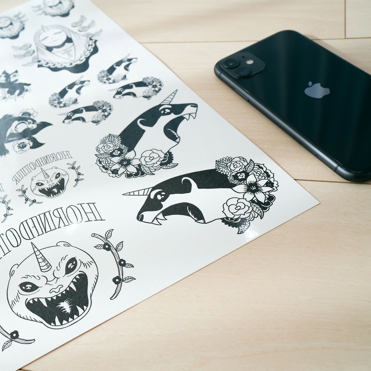 スドウ創太×PredatorRatタトゥーステッカー