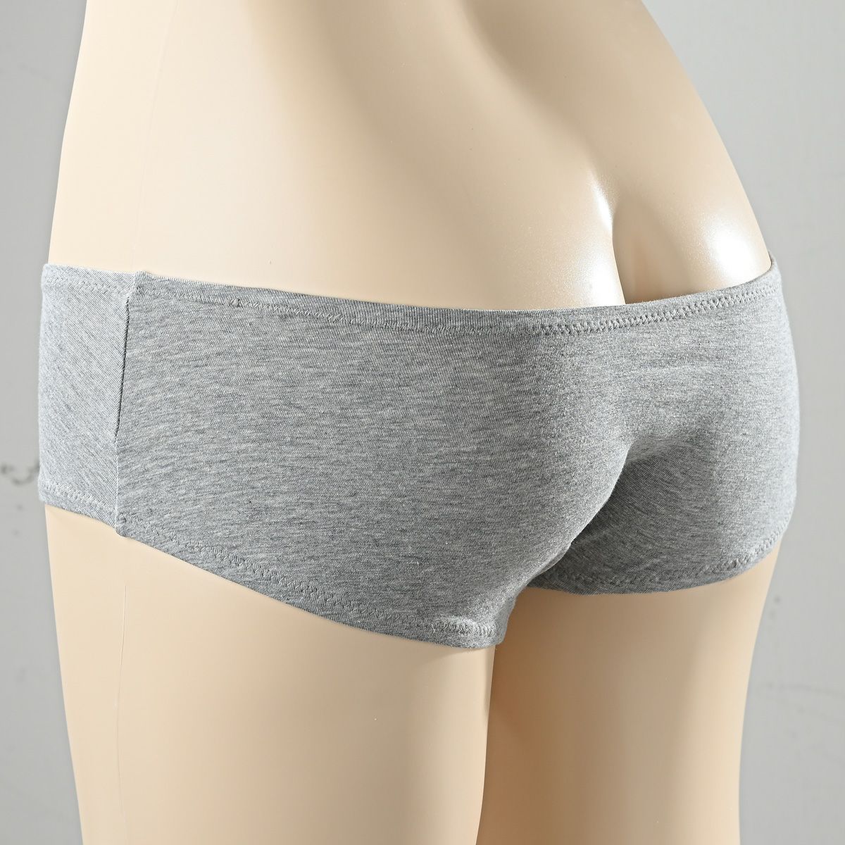 一分丈 超ローライズ スパッツ〈グレー〉